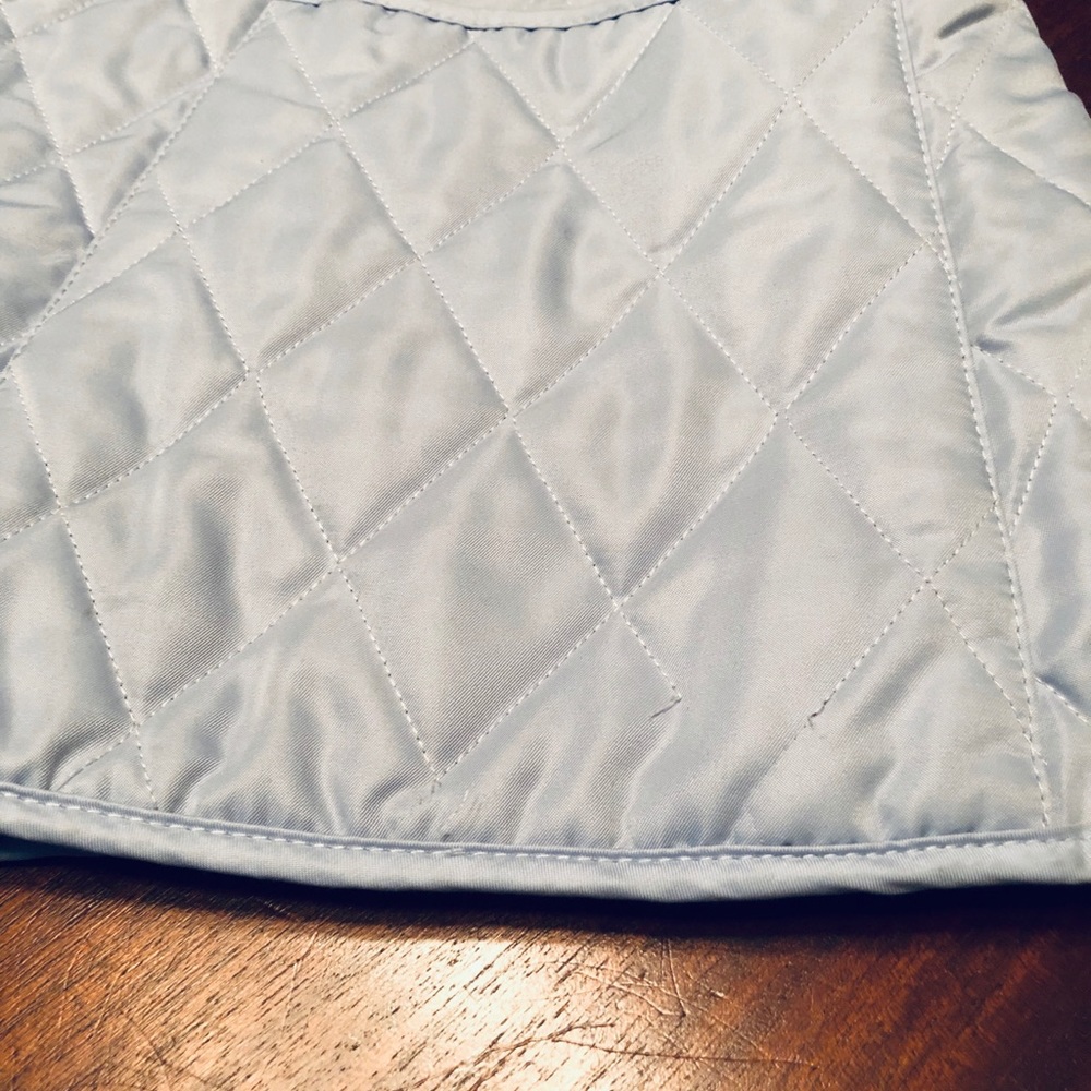Burberry Light Blue Quilted Jacket - Picture 3 of 11